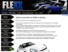 Tablet Screenshot of flexx.nu
